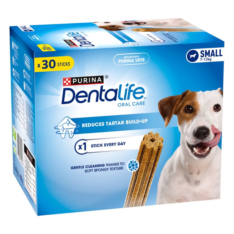 PURINA Dentalife snacks dentales para perros pequeños (7-12 kg)