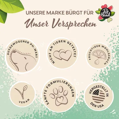Unsere Marke garantálja: kiegyensúlyozott pH-érték, állatokon nem tesztelt, gyümölcsös illat, vegán, kímélő összetétel, az USA-ban gyártva.