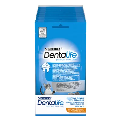 PURINA Dentalife Tägliche Katzen-Zahnpflege-Snacks