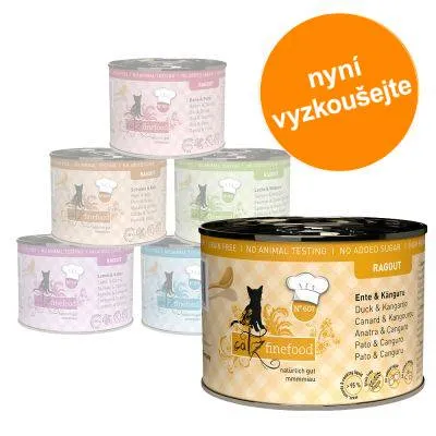 catz finefood Ragout mix na vyzkoušení 6 x 190 g