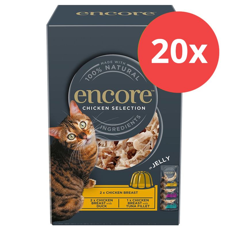 Sparpaket Encore Jelly Pouch Mix 20 x 50 g