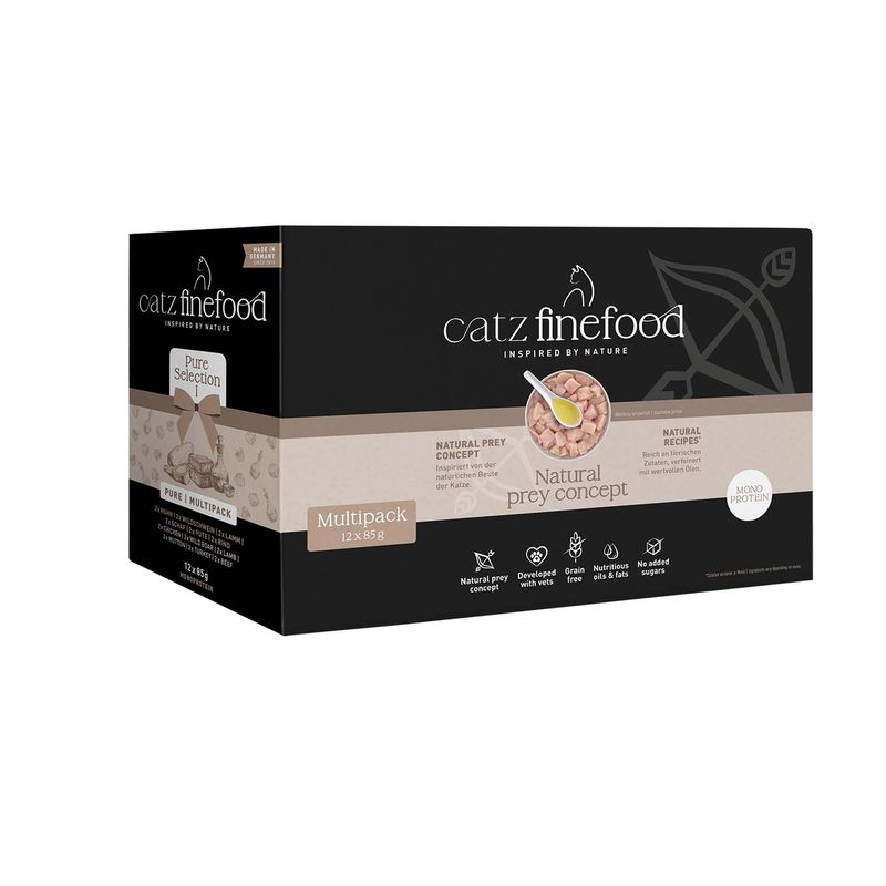 catz finefood Pure tasakos vegyes csomag 24 x 80/85 g