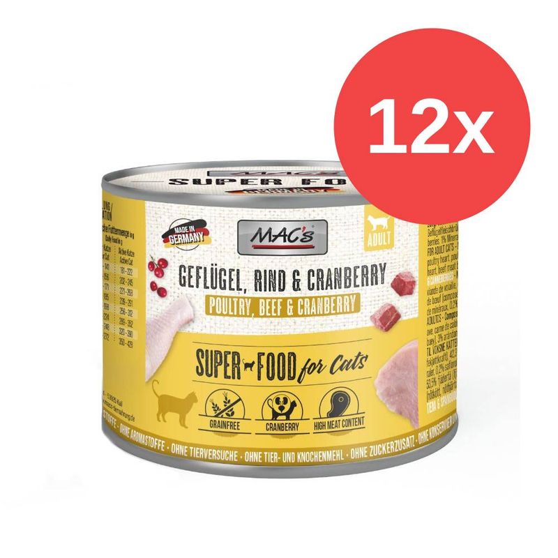 Sparpaket MAC´s Cat 12 x 200 g