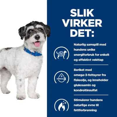 Hill's Prescription Diet Metabolic + Mobility Vektkontroll Mini Hill's Prescription Diet Metabolic + Mobility Vektkontroll Mini