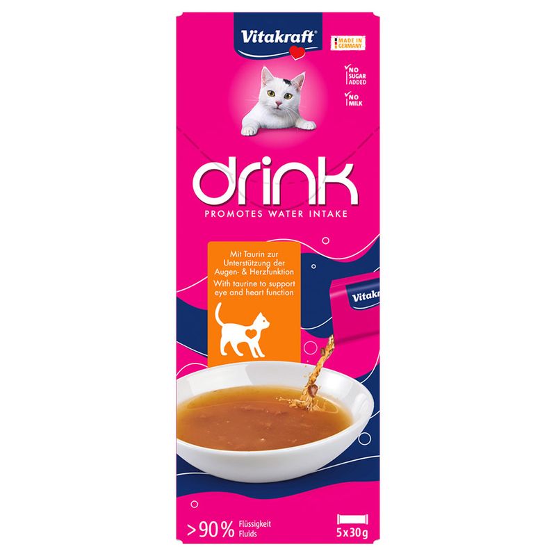 Vitakraft Katzen-Drink mit Huhn und Taurin