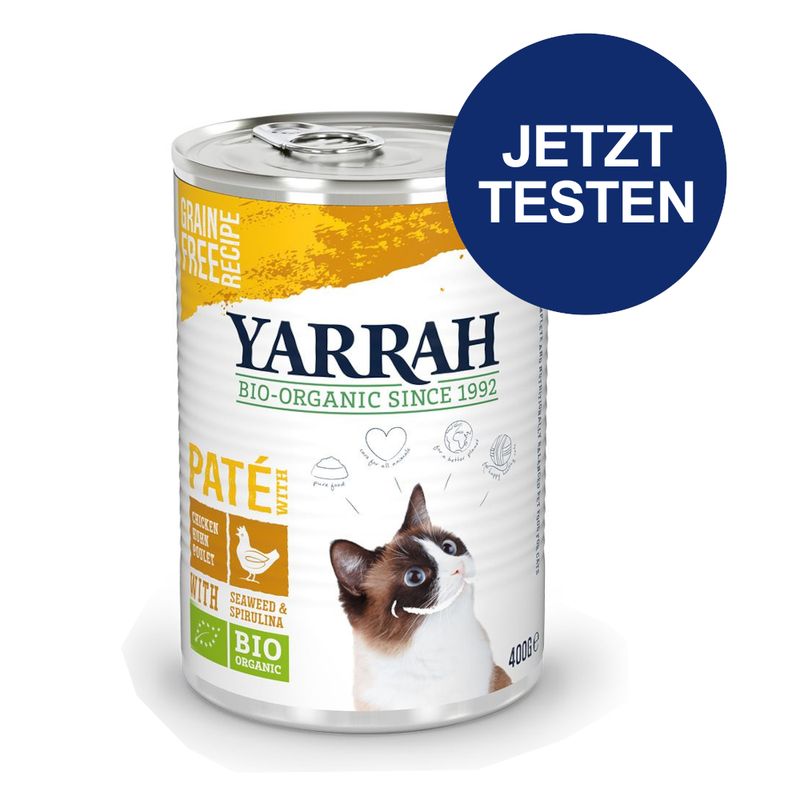 Probierpaket Yarrah Bio Pâté 6 x 400 g