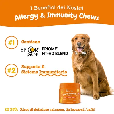 Zesty Paws Allergy & Immunity Chews Salmone