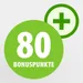 80 Bonuspunkte gratis!