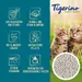 Tigerino Plant-Based Tofu Sensitiv kattströ - doftfri