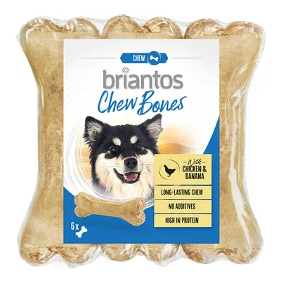 Briantos Chew Bones Huhn & Banane für Hunde