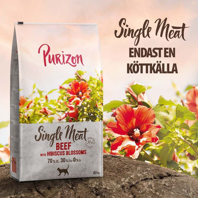Purizon Single Meat Beef & Hibiscus Blossoms