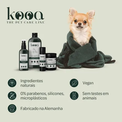 kooa Sensitive champô para peles sensíveis