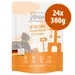 MjAMjAM Buste 24 x 300 g umido gatto