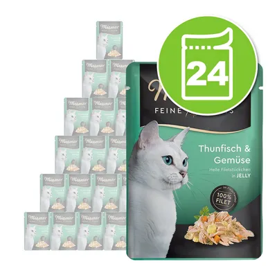 Lot Miamor Filets fins en gelée 24 x 100 g