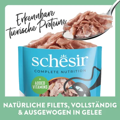 Schesir Complete Nutrition Filet in Gelee 6 x 85 g