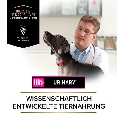 Purina Pro Plan Veterinary Diets. Научно разработанный корм для животных для здоровья мочевыводящих путей.