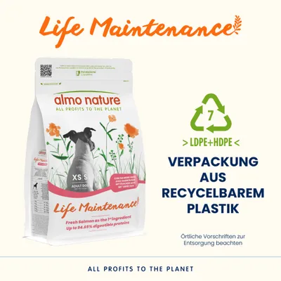 Almo Nature Life Maintenance Adult Lachs & Reis Small