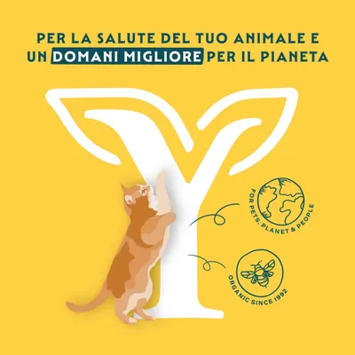 Per la salute del tuo animale e un futuro migliore per il pianeta. Per animali, pianeta & persone. Organic dal 1992. Per la salute del tuo animale e un futuro migliore per il pianeta. Per animali, pianeta & persone. Organic dal 1992.
