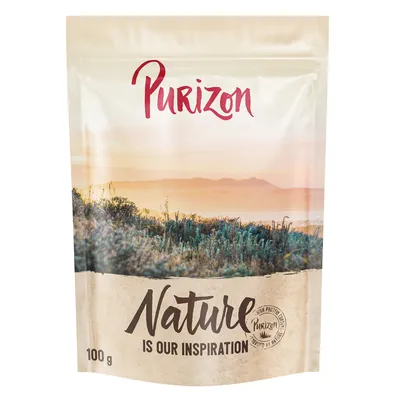 Опаковка Purizon, надпис Nature is our inspiration, 100 г. Текстът е на английски език.