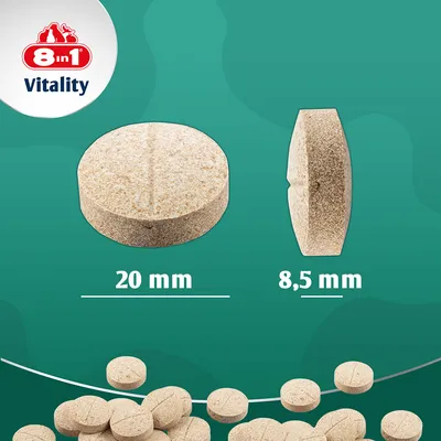 8in1 Vitality таблетки глюкозамин + MSM