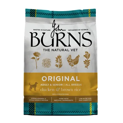 Burns Adult & Senior Original Pui și orez brun - 6 kg