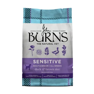 Burns Adult & Senior Sensitive - Duck & Brown Rice - 2kg