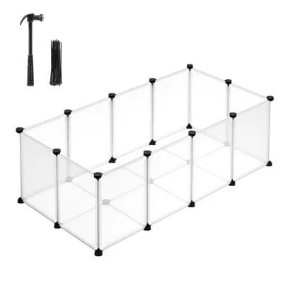Songmics Cabinet z plastu, biela