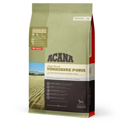 Acana Singles met Yorkshire Varken - 11,4 kg Acana Singles met Yorkshire Varken - 11,4 kg