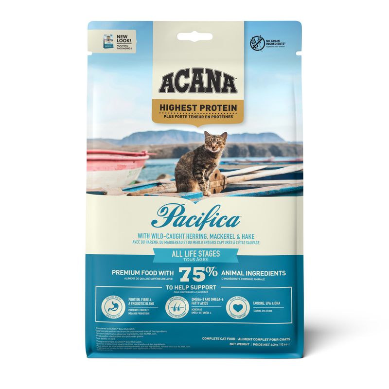 Acana Cat Highest Protein with Saltwater Fish - cat dry food