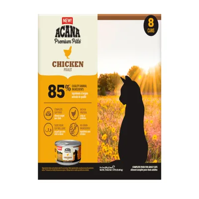Acana Cat Premium Paté, 8 x 85 g - Kurczak