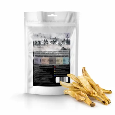 Výhodné balení: George & Bobs pamlsky pro psy 3 x 200 g - králičí uši bez srsti Výhodné balení: George & Bobs pamlsky pro psy 3 x 200 g - králičí uši bez srsti