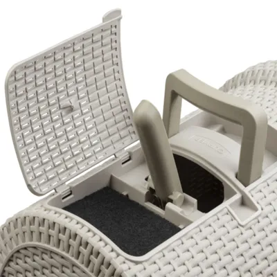 Toilette per gatti Curver - grigio: L 51 x P 38,5 x H 39,5 cm