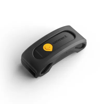 Weenect Haustier GPS Tracker XT für Hunde, schwarz - ohne Halsband - schwarz
