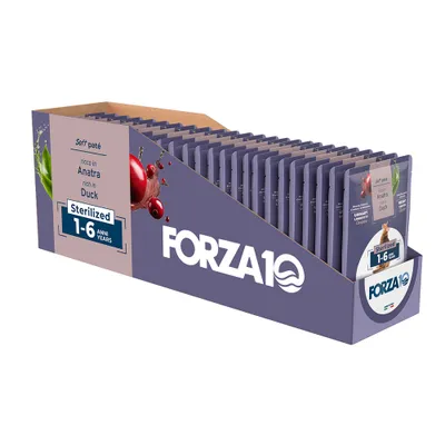 BOTANICAT FORZA10 Soft Paste Sterilized 1-6 Years 24 x 80 g - Reich an Ente BOTANICAT FORZA10 Soft Paste Sterilized 1-6 Years 24 x 80 g - Reich an Ente
