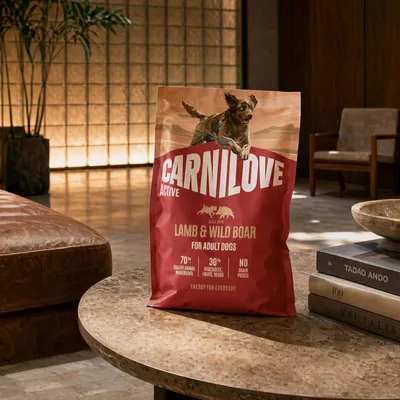 Carnilove Active Agnello & Cinghiale per Cani Adult, 70% ingredienti animali di qualità, 30% verdure, frutta, erbe, senza cereali, senza patate, energia per ogni giorno. Carnilove Active Agnello & Cinghiale per Cani Adult, 70% ingredienti animali di qualità, 30% verdure, frutta, erbe, senza cereali, senza patate, energia per ogni giorno.