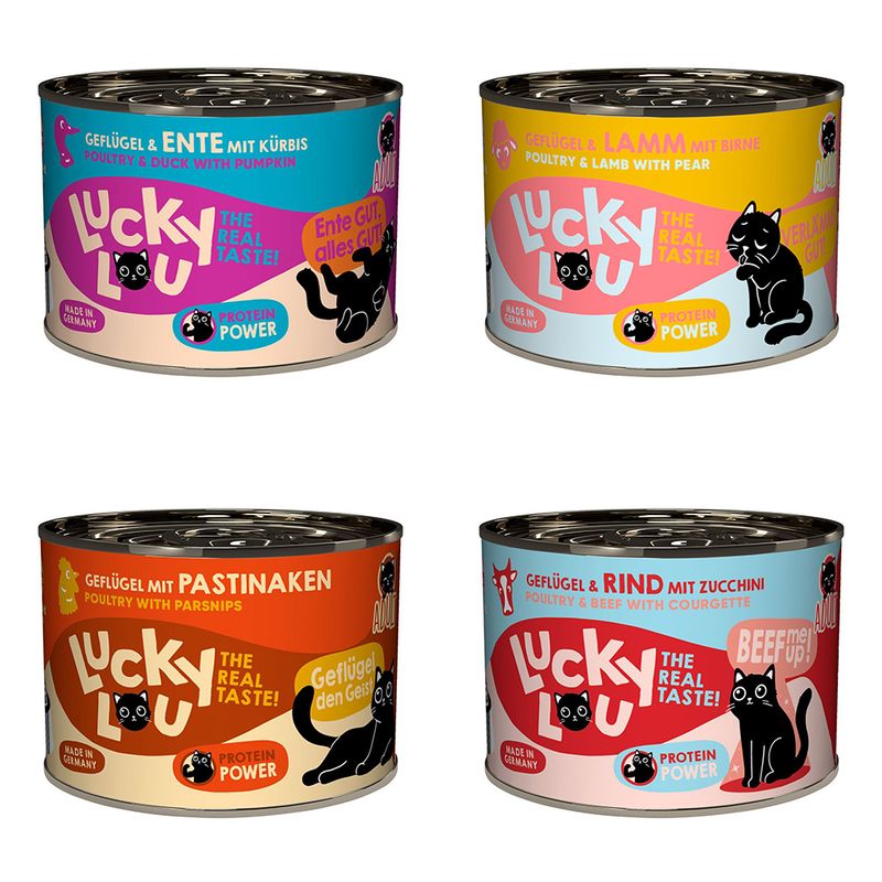 Pakiet próbny Lucky Lou Adult, 6 x 200 g