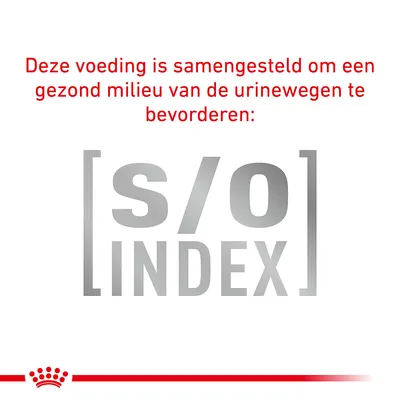 Deze voeding is samengesteld om een gezond milieu van de urinewegen te bevorderen: [s/o] INDEX