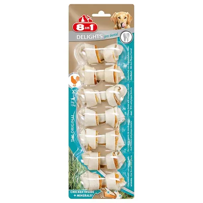 3 + 1 gratis! 8in1 Meaty Treats hondensnacks 4 x 3 + 1 gratis! 8in1 Meaty Treats hondensnacks 4 x