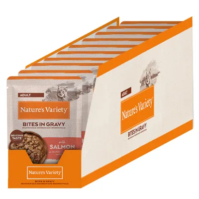 Nature's Variety Bites in Soße Adult 22 x 85 g