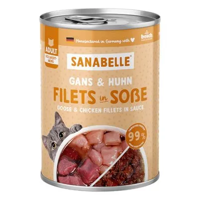 Sanabelle Vlees in Saus 6 x 380 g Kattenvoer Sanabelle Vlees in Saus 6 x 380 g Kattenvoer
