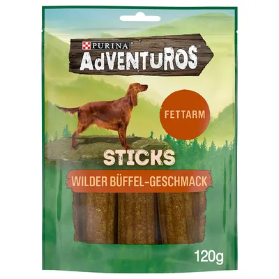 3 + 1 gratis! 4 x AdVENTuROS Hundesnacks