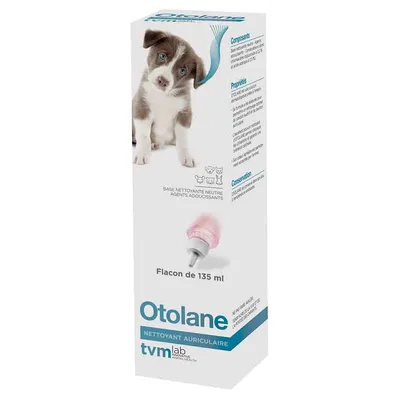 TVM Otolane Nettoyant auriculaire pour chien et chat