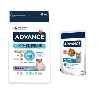 Affinity Advance сухой корм для кошек 3 кг + влажный корм 12 x 85 г по суперцене! Affinity Advance сухой корм для кошек 3 кг + влажный корм 12 x 85 г по суперцене!