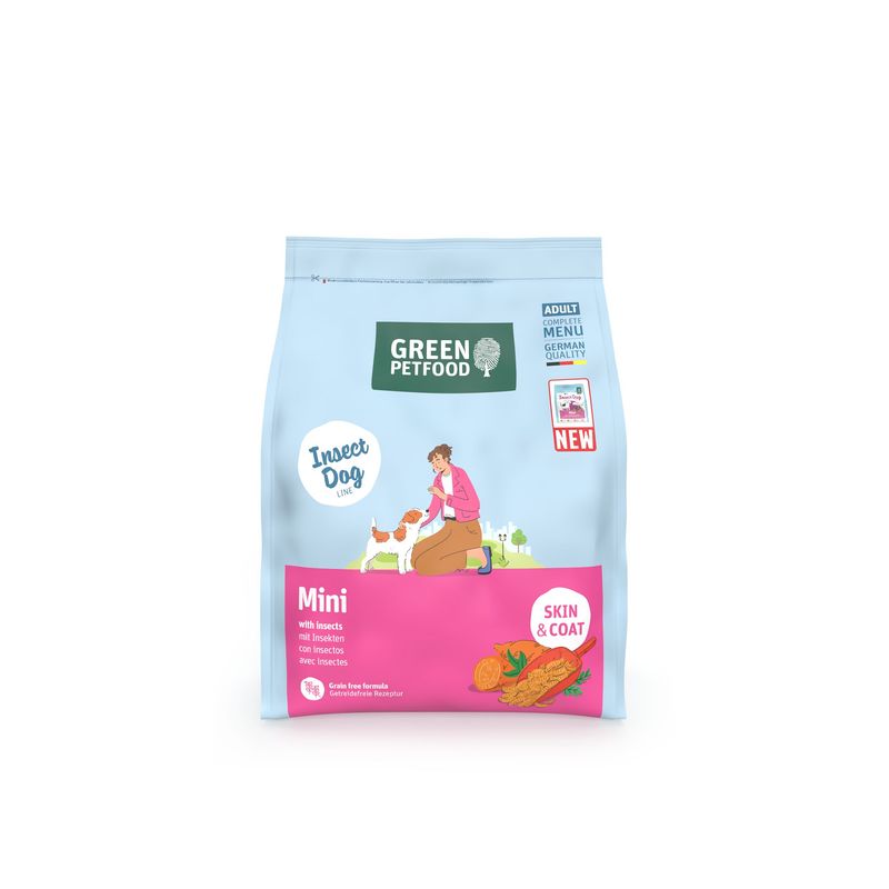 Green Petfood Insecten Mini met insecten