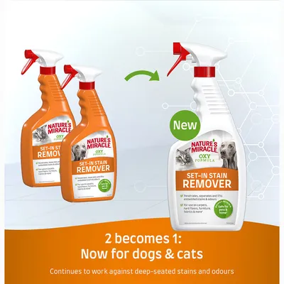 Nature's Miracle Cat & Dog Set-In Stain Remover
