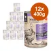 Wiejska Zagroda 12 x 400 g pour chat