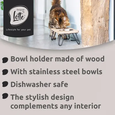 Designed by Lotte Linga vacsorázó szett