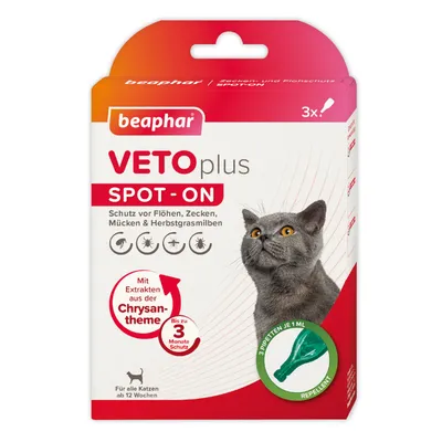 beaphar VETOplus SPOT-ON für Katzen