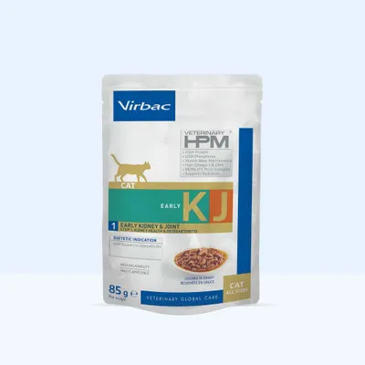 Virbac Veterinary Cat Early Kidney & Joint KJ1 - 12 x 85 g Virbac Veterinary Cat Early Kidney & Joint KJ1 - 12 x 85 g