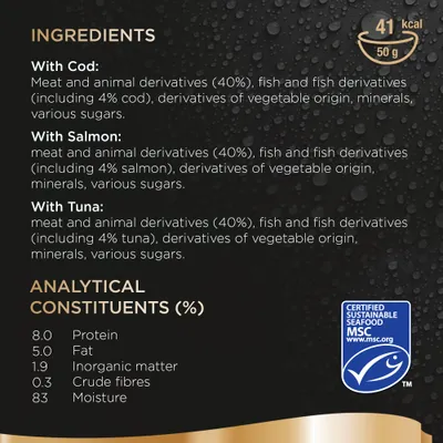 Sheba Fresh & Fine in Gravy Mini Pouches 45 x 50g